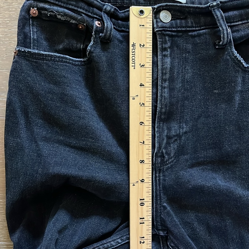 Abercrombie & Fitch The Ankle Straight Ultra High Rise size 27/4 - Picture 9 of 14